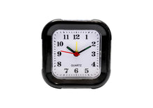 RELOGIO DE MESA DESPERTADOR QUADRADO PRETO