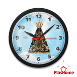 Relógio Redondo Omega Preto Nossa Senhora