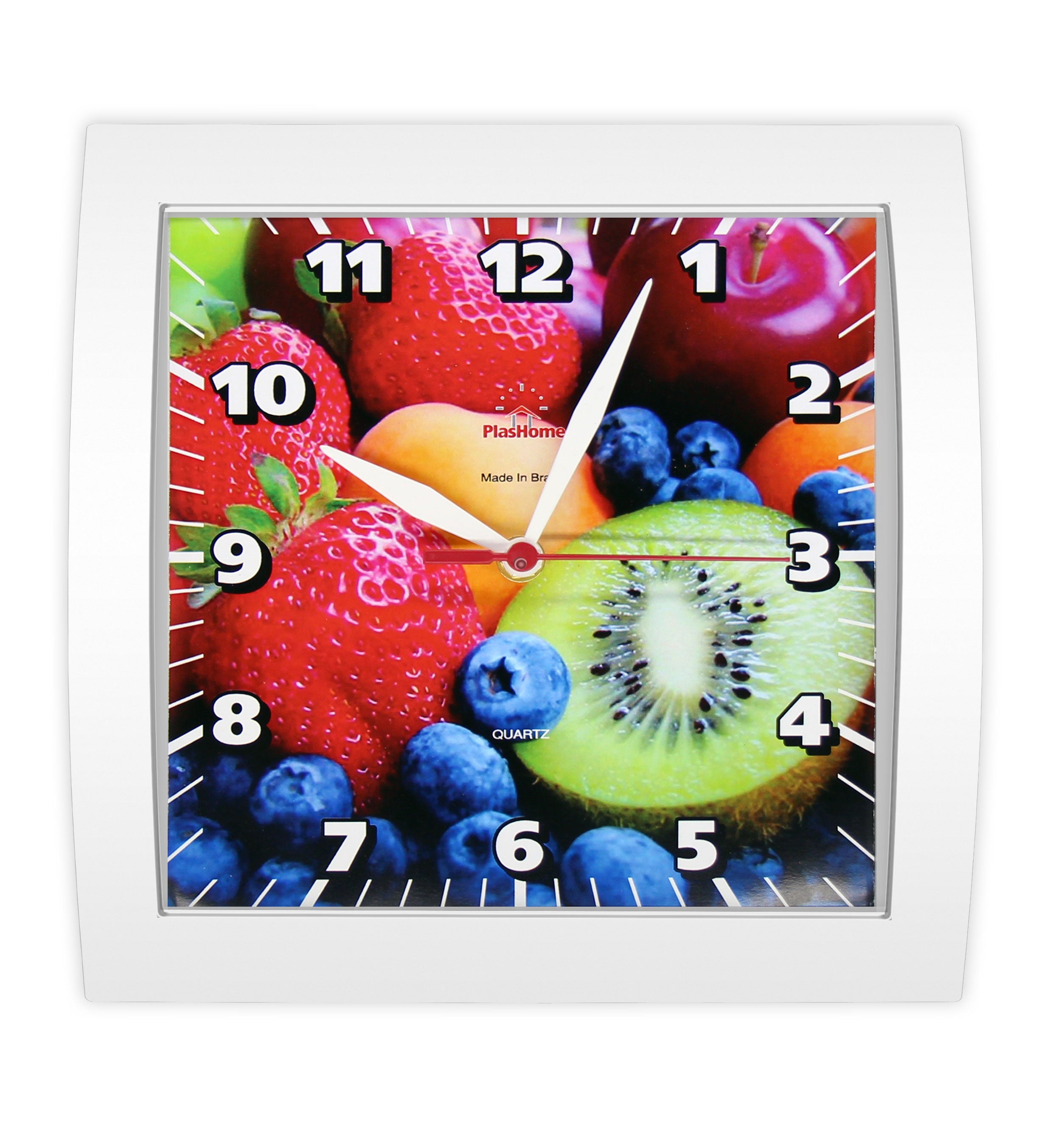 Relógio Beta Branco - Fruta