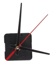 Mecanismos Relógio Parede 13mm Tic tac ou continua Maquininha Kit com 12 unidades